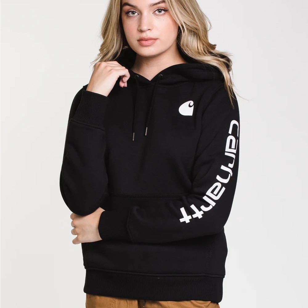Carhartt Women's Clarksburg Graphic
Sleeve Hoodie